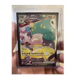 Pokemon Iono's Bellibolt EX 183/159 Sv09 Special Illustration Rare Holo 280 HP … - Image 1