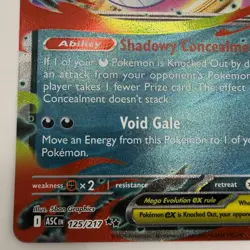 Mega Gengar EX 125/217 Pokemon ME: Ascended Heroes Double Rare Holo 2026 NM - Image 5