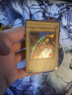(UU) Yugioh! Right Arm of the Forbidden One LOB-EN122 Ultra Rare Unlimited LP - Image 3