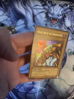 (UU) Yugioh! Right Arm of the Forbidden One LOB-EN122 Ultra Rare Unlimited LP - Image 5