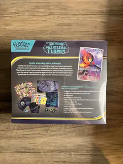 Pokemon TCG MegaEvolution Phantasmal Flames ETB Elite Trainer Box FACTORY SEALED - Image 2