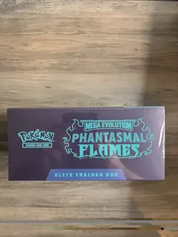 Pokemon TCG MegaEvolution Phantasmal Flames ETB Elite Trainer Box FACTORY SEALED - Image 3