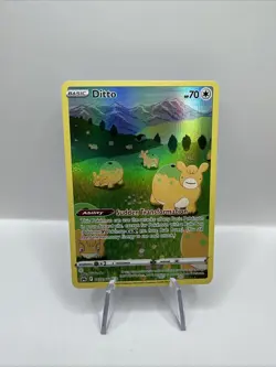 Pokemon Ditto GG22/GG70 Crown Zenith Galarian Gallery Ultra Rare Holo 70 HP - Image 1