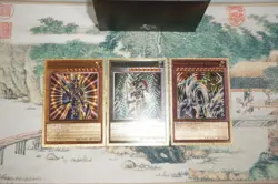 Yugioh Custom Gold Foil Cards Oricas Black Luster Soldier Dragon Master Knight - Image 4