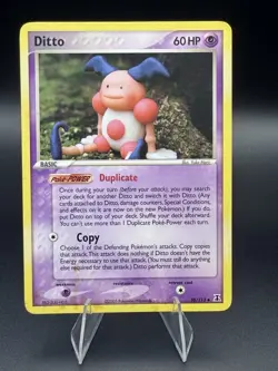 Ditto Pokemon 38/113 (Mr. Mime) Uncommon Non-Holo Delta Species MP - Image 1