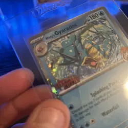 Pokemon Misty's Gyarados 049/182 Destined Rivals Prerelease Stamped Promo Swirl - Image 5