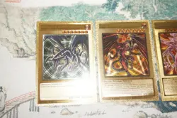 Yugioh Custom Gold Foil Cards Oricas Red-Eyes Black Dragon, Archfiend, Majestic - Image 2
