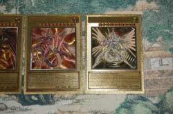 Yugioh Custom Gold Foil Cards Oricas Red-Eyes Black Dragon, Archfiend, Majestic - Image 4