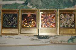 Yugioh Custom Gold Foil Cards Oricas Red-Eyes Black Dragon, Archfiend, Majestic - Image 5