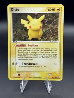 Ditto (Pikachu) 39/113 - Pokemon Delta Species 2005 Pokemon TCG - 39/113 HP/MP - Image 1