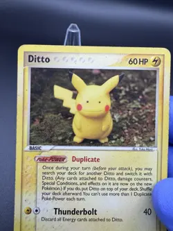Ditto (Pikachu) 39/113 - Pokemon Delta Species 2005 Pokemon TCG - 39/113 HP/MP - Image 2