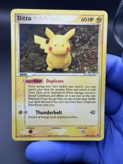 Ditto (Pikachu) 39/113 - Pokemon Delta Species 2005 Pokemon TCG - 39/113 HP/MP - Image 3