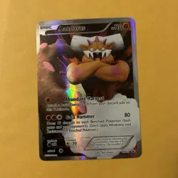 Pokemon TCG Landorus Promo Holo BW Promo Set BW43 110HP Card English - Image 1