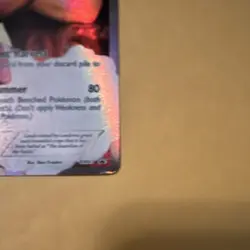 Pokemon TCG Landorus Promo Holo BW Promo Set BW43 110HP Card English - Image 3