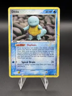 Pokemon Ditto (Squirtle) EX Delta Species 64/113 Common HP - Image 1