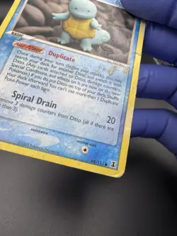 Pokemon Ditto (Squirtle) EX Delta Species 64/113 Common HP - Image 4