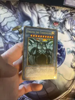 (UU) Yugioh Obelisk The Tormentor GBI-002 Ultra Rare Limited Edition HP - Image 2