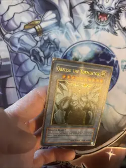 (UU) Yugioh Obelisk The Tormentor GBI-002 Ultra Rare Limited Edition HP - Image 4