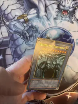 (UU) Yugioh Obelisk The Tormentor GBI-002 Ultra Rare Limited Edition HP - Image 5