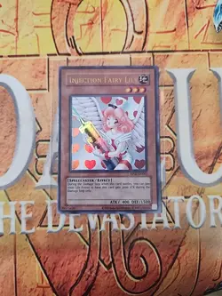 Injection Fairy Lily RP02-EN065 Ultra Rare Reprint NM Yugioh - Image 1
