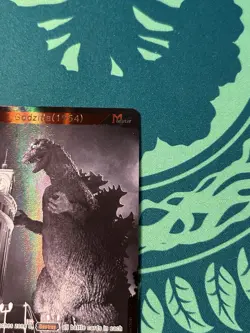 Godzilla 1954 EBP01-004+ SP Gold Textured Foil Godzilla Card Game 1st Edition - Image 5