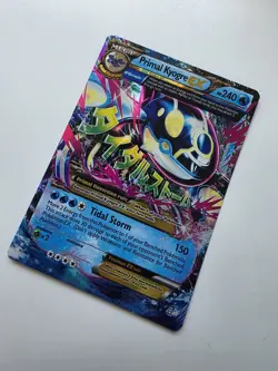 Pokemon TCG Mega Primal Kyogre EX Holo Ultra Rare Card 55/160 Primal Clash - Image 1