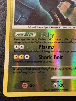 Luxray 8/146 D&P Legends Awakened Pokemon Card Reverse Holo Foil Rare LP - Image 5