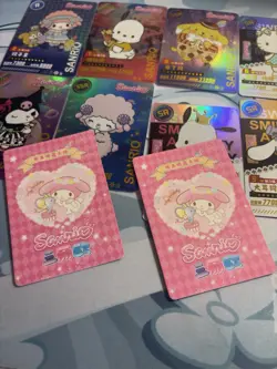 Hello Kitty Card s Holo Foil TCG UR Card s (10) Sanrio DZ TCG CCG - Image 2