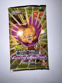 DRAGONBALL SUPER X4 BOOSTER SEALED CARD GAME FIGHTER’S AMBITION CON 12 CARDS - Image 4