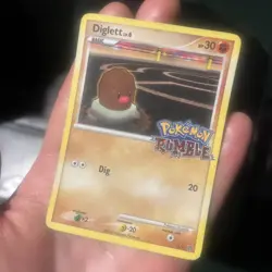 Pokemon Rumble Card Diglett 11/16 Promo 2009 MP - Image 3