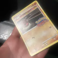 Pokemon Rumble Card Diglett 11/16 Promo 2009 MP - Image 4