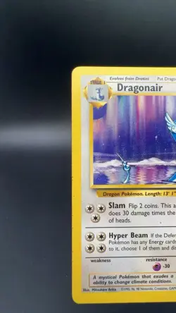 Pokemon TCG Dragonair Base Set Shadowless Card 18/102 NM #19515 T - Image 3