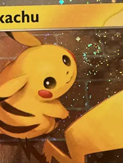 Pikachu (Pokemon Day 2026) 051/162 Cosmos Holo With 3 Swirls CREASED Card - Image 5