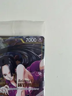 One Piece Card Game Boa Hancock Pre-Release Event Winner P-115 Near Mint Sealed - Image 3