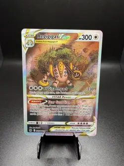 Regigigas VSTAR Crown Zenith Galarian Gallery Pokemon TCG Card #GG55/GG70 NM - Image 1