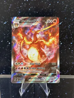 Charizard VMAX SWSH261 Black Star Promo Full Art Holo Pokemon Card NM - Image 1