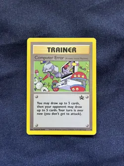 Pokemon TCG Computer Error #16 Black Star Promo WOTC Card - Image 1