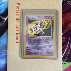 Pokemon TCG Jungle Mr. Mime Non-Holo Card 22/64 Unlimited - LP - Image 1