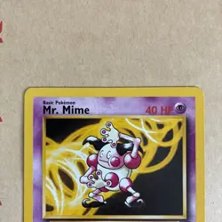 Pokemon TCG Jungle Mr. Mime Non-Holo Card 22/64 Unlimited - LP - Image 3