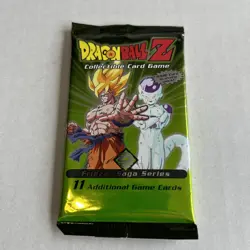 CCG Dragon Ball Z Frieza Saga Score Booster 11 Card Pack VTG 2000 Factory Sealed - Image 1
