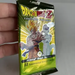 CCG Dragon Ball Z Frieza Saga Score Booster 11 Card Pack VTG 2000 Factory Sealed - Image 2