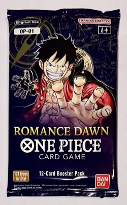 ONE PIECE CARD GAME: Romance Dawn Sealed Pack Booster English new Rare Original - Image 1