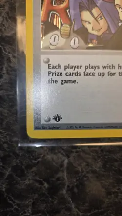 1st edition Trainer Card Here Comes Team Rocket 15/82 - Image 4