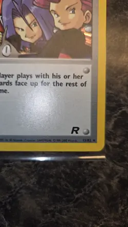 1st edition Trainer Card Here Comes Team Rocket 15/82 - Image 5