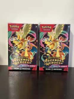 Pokemon TCG Ascended Heros Booster Bundle (2x) Factory Sealed - Image 1