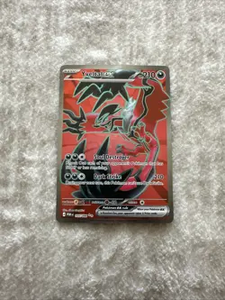 Yveltal Full Art 105/088 Pokemon Card Mega Evolution Perfect Order Near Mint EN - Image 1