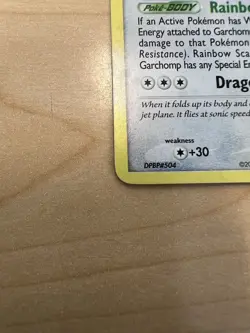 Pokemon Garchomp 9/123 Holo Mysterious Treasures NM - Image 3