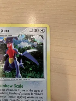 Pokemon Garchomp 9/123 Holo Mysterious Treasures NM - Image 5