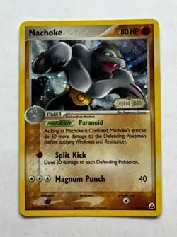 Pokemon TCG MACHOKE 39/92 Reverse HoloFoil. EX Legend Maker (2006). NM/M - Image 1