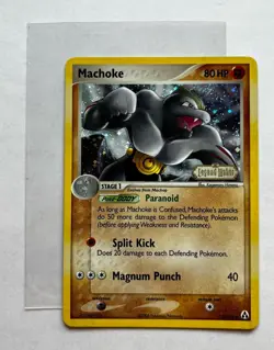 Pokemon TCG MACHOKE 39/92 Reverse HoloFoil. EX Legend Maker (2006). NM/M - Image 4